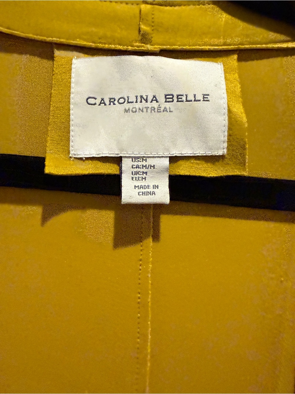 Carolina Belle Mustard Yellow Open Front Cardigan Super Soft!!! - Picture 2 of 2